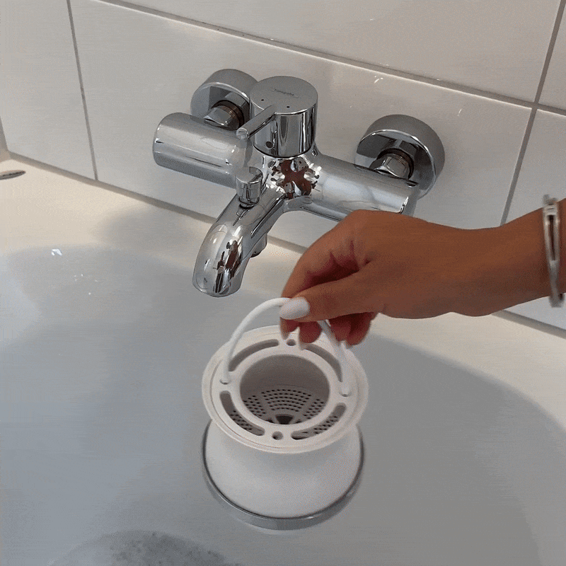 BABU – Baby Badewannen Wasserfilter für gesunde Haut!