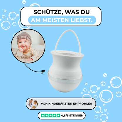 BABU – Baby Badefilter für gesunde Haut!