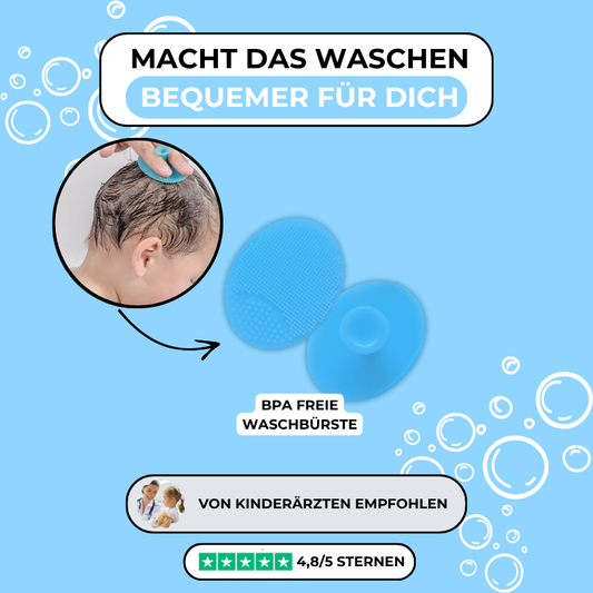 Wolina: BPA Freie Waschbürste für erholsames & einfaches Baden
