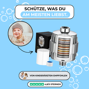 BABU - Duschfilter für gesunde Kinderhaut!