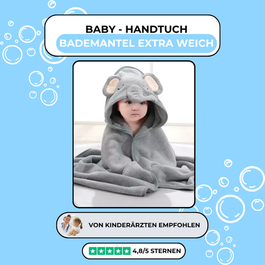 BABU - BABY Handtuch + Bademantel in extra weich!
