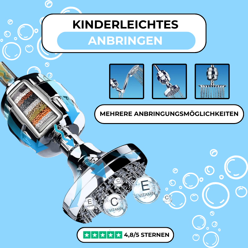 BABU - Duschfilter für gesunde Kinderhaut!
